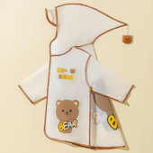 可爱卡通儿童雨衣男童女童宝宝婴儿防水雨披幼儿园小学生透明雨具