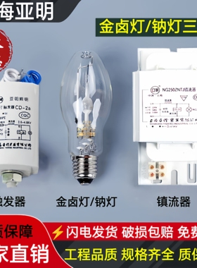上海亚明金卤灯高压钠灯100W150W250W400W1000镇流器触发器三件套