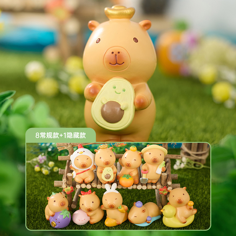 网红同款豚门许愿农场卡通