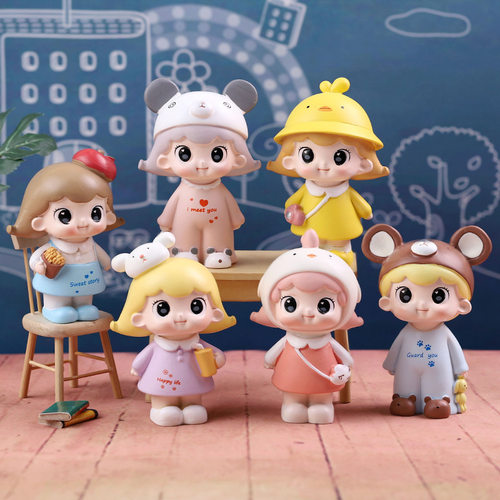 盲盒2021网红新款儿童公仔手办