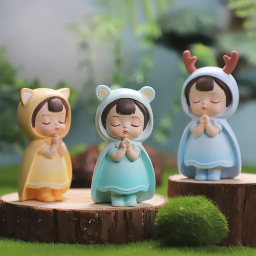 森林萌宝盲盒系列整套可爱精灵