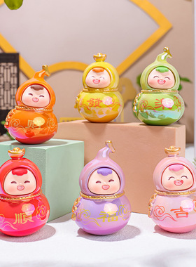 可爱小福喜小葫芦摆件创意办公室
