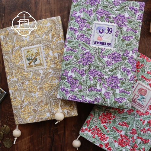 真我果子复古文艺书衣a5a6手账本