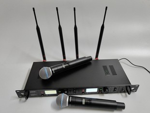 BETA58A一拖二专业数字无线话筒直播舞台演出 SHURE舒尔ULXD24D