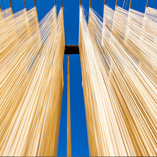 浠水巴河藕粉面条细面无添加营养挂面方便面汤面速食拌面450g包邮