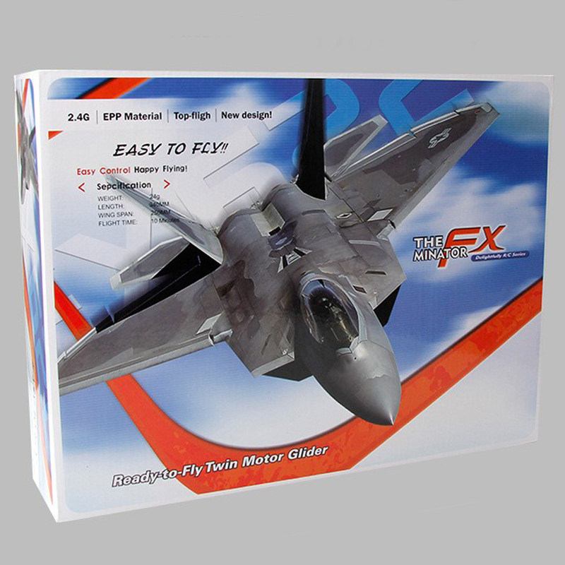 FX622战斗机F22遥控飞机固定翼滑翔机耐摔泡沫电动航模玩具DRONE