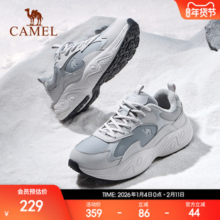 骆驼老爹鞋男子2025秋季新款厚底增高休闲鞋软底舒适运动鞋潮流女
