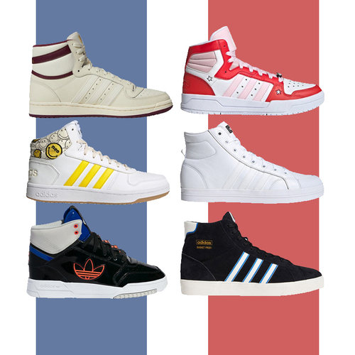 Adidas男女新款高帮板鞋运动鞋