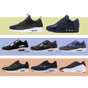 坚持门徒nike男airmax90跑步鞋