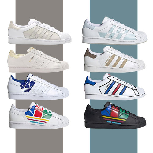 adidas阿迪达斯男女休闲板鞋