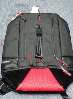 坚持门徒AIR JORDAN AJ乔11康扣黑红运动双肩背包书包 9A1971-KR5
