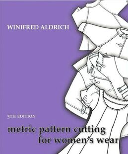 F24米式女装平面结构制版打板纸样裁剪metric pattern cutting