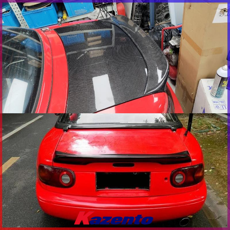 MX5NA小压翼Miata碳纤维尾翼