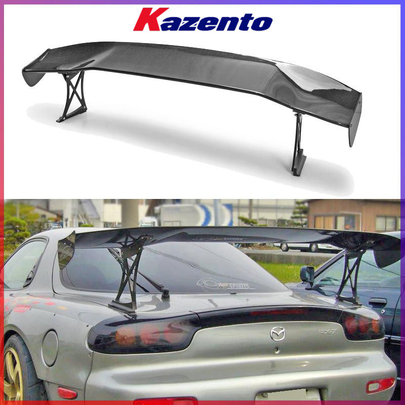 Mazda适用马自达RX7 FD3S碳纤维改件装 FEED款GT大尾翼扰流定风翼