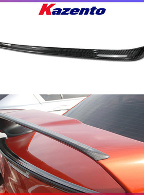 适用三菱EVO10 蓝瑟翼神碳纤维改装件 VOLTEX款 小尾翼加装定风翼