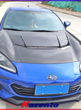 适用丰田GR86 斯巴鲁BRZ 碳纤维改装 Varis发动机引擎盖 车头机盖