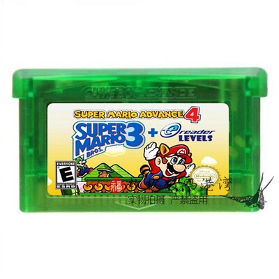 gba卡带超级马里奥水管