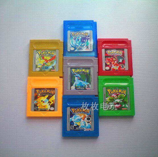 GBC Game cartridge GBA GBASP apply Pokemon series Color cover English versionin the Toy/Childs/Puzzle/Building block/Model , Other Toys  category - from Buy2taobao.com to provide professional Taobao agent buy service