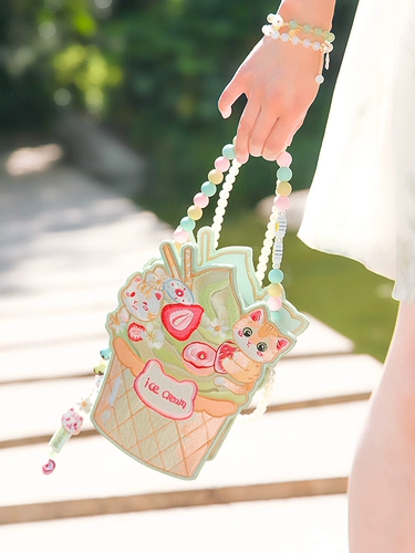 彩云印记 Милая сумка через плечо, ханьфу, с вышивкой, стиль Лолита