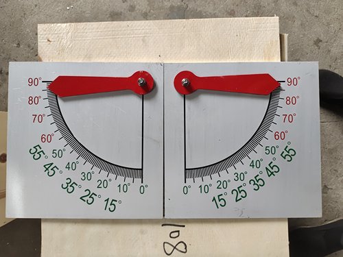 船舶旋梯角度尺角度牌包邮舷梯角度指示器0-90度 现货快发