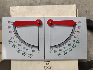 船舶安全区间角度尺角度牌包邮舷梯角度指示器0-90度 现货快发