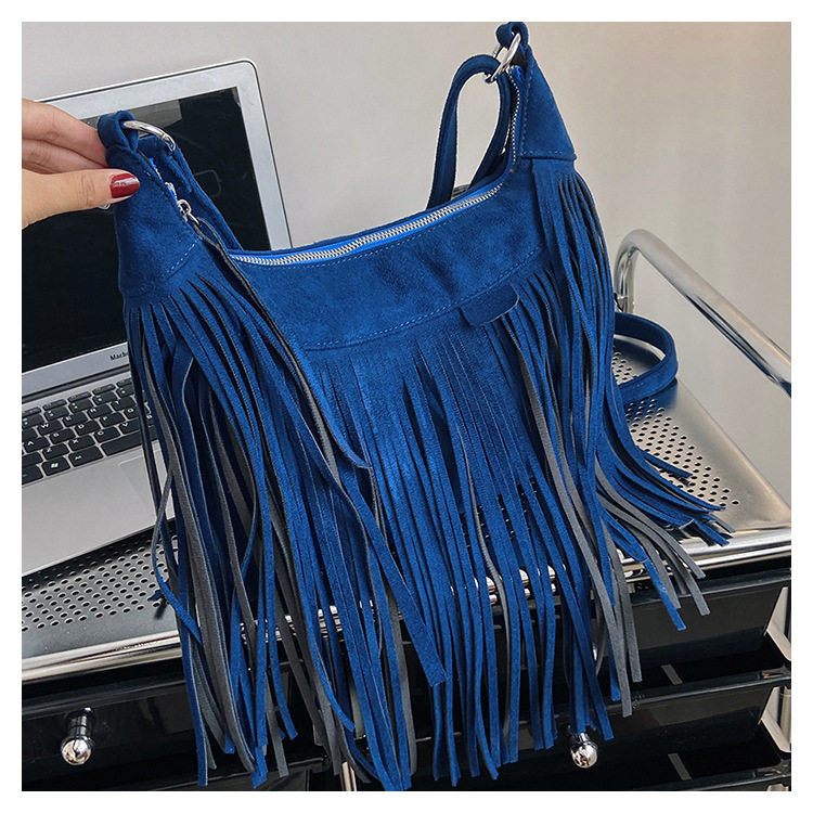 女包复古流苏女士单肩包斜挎包新Tassel women bag shoulder bag