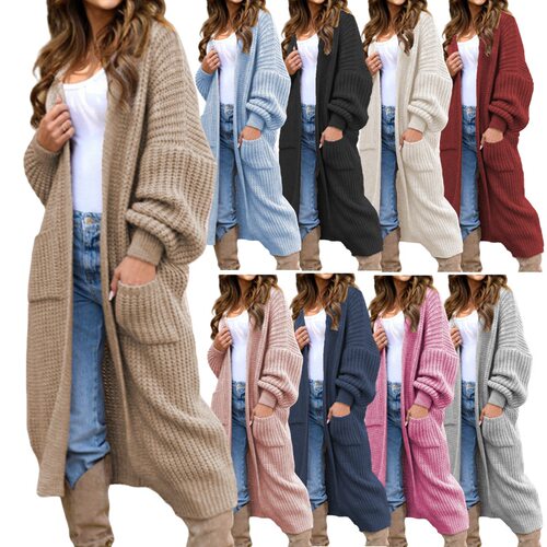 Autumn winter knitwear outerwear loose women's cardigan top