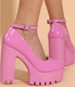 heel shoes big 14cm single high size women 高跟鞋 女