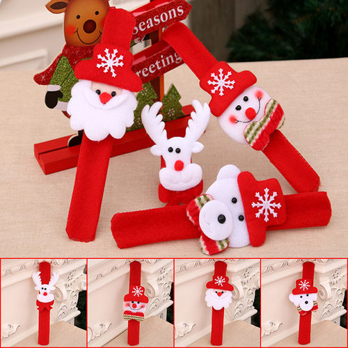 Christmas kids Decorative patting rings, wristbands, watches
