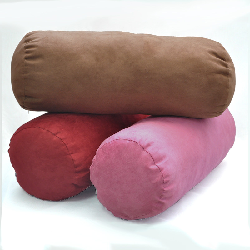 绒布靠枕头枕床头靠垫背圆柱抱枕沙发办公室汽车腰枕腰靠护腰枕头,居家布艺,腰靠垫,淘宝优惠券,粉丝福利购,淘宝优惠卷