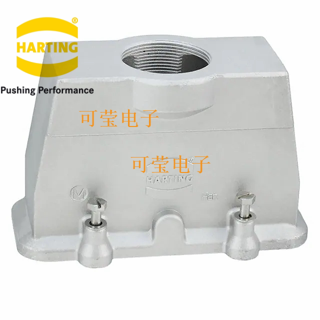 哈丁harting  19620640443 han emc 带屏蔽螺钉锁定顶出m40上壳