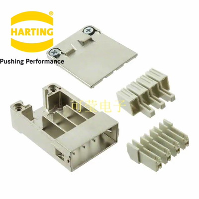 HARTING重载连接器 09140083011 防屏蔽模块EMC 8芯8路网络插头5A