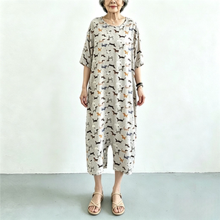 老人成人方便穿脱连体衣失智病人防脱纯护理服瘫痪痴呆连体裤睡衣