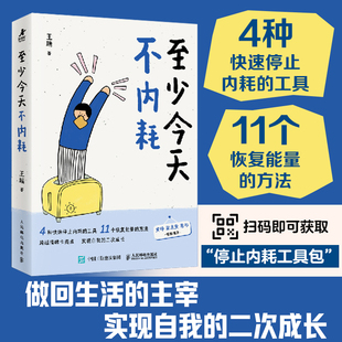 至少今天不内耗 停止内耗自渡自我提升情绪稳定心理学书籍 二次成长安慰记心理王瑞新作至少