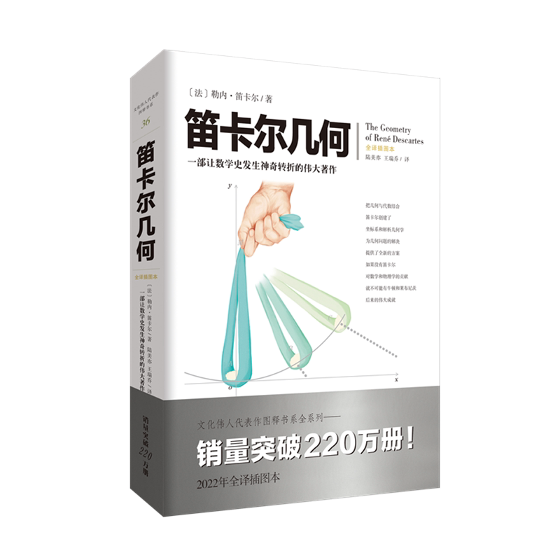 文化伟人图释书系：笛卡尔几何 - 实物图