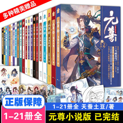 元尊小说全套21册天蚕土豆著