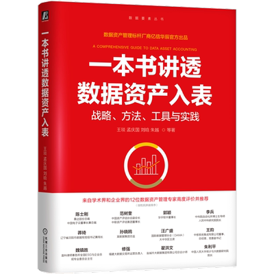 一本书讲透数据资产入表 王琰 孟庆国 刘晗 朱越 数据要素 数据资产管理 数字化转型