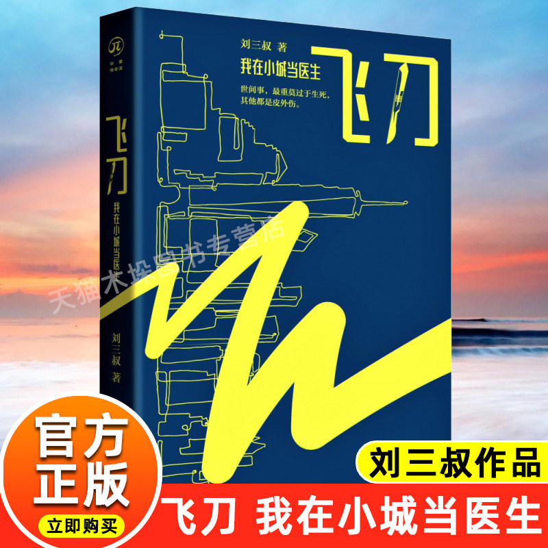 飞刀 我在小城当医生 刘三叔著 小城医生的逆袭及他的生活哲学致敬良医实习医生格蕾领略东北文学味道职场小说现当代文学