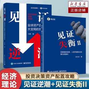 【2册】见证逆潮+见证失衡II:双顺差的结束、人民币国际化和美元武器化 投资决策资产配置攻略资产负债表经济周期证券投资书籍