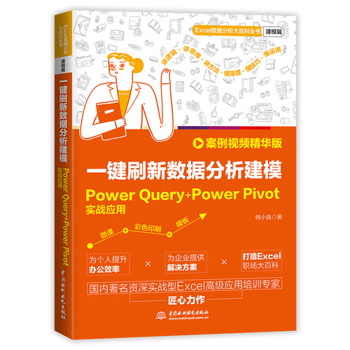 一键刷新数据分析建模:Power Query+Power Pivot实战应用(案例视频精华版)