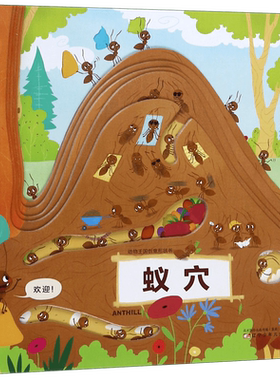 蚁穴/动物王国创意形状书