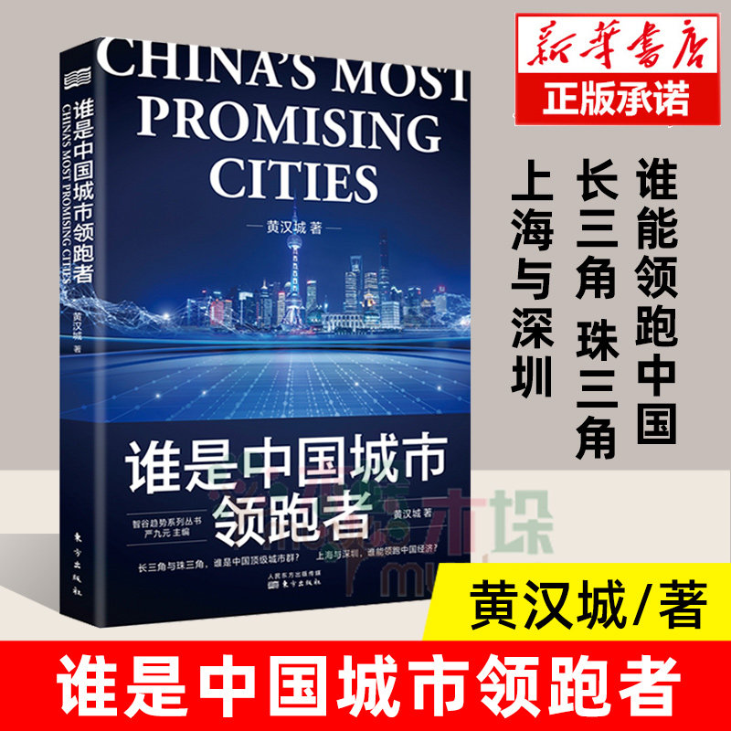 正版 谁是中国城市领跑者 黄汉城 中国城市大xi牌作者 智谷趋势合伙人