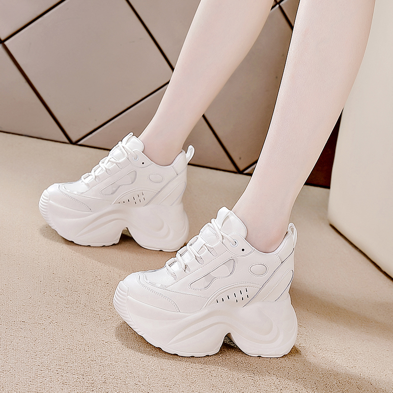 真皮老爹鞋女2025秋季爆款10CM