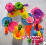 Детские игрушки -головоломки проходят из кухонной игрушки, пластиковые кухонные игрушки, набор из 22 частей