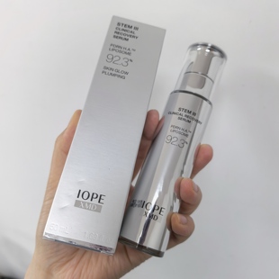 韩国艾诺碧iope stem焕活盈亮精华50ml 92.3%保湿修复淡化细纹
