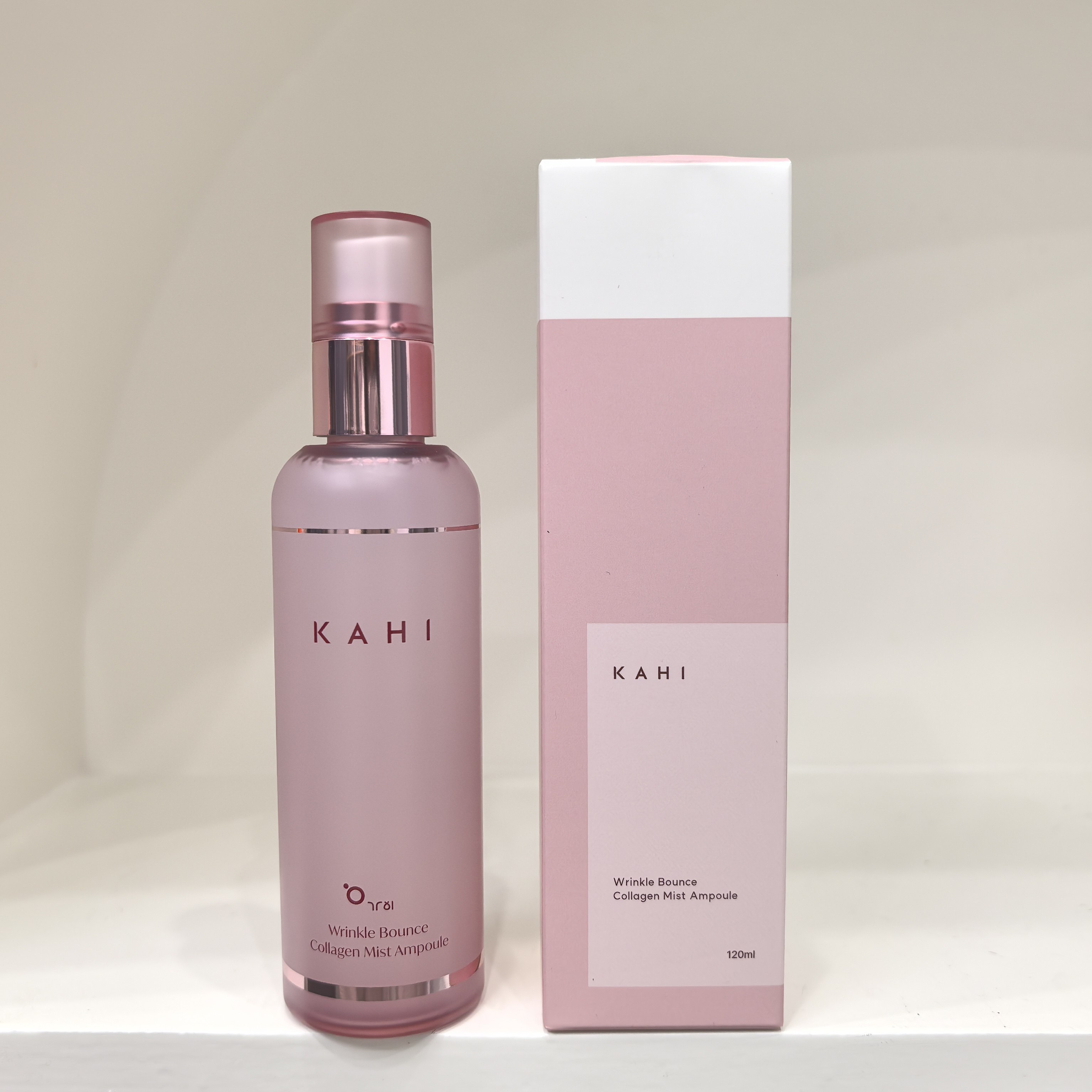 韩国kahi胶原蛋白安瓶精华喷雾120ml 保湿补水清爽控油紧致舒缓
