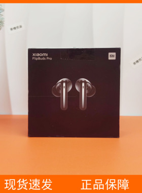 小米FlipBuds Pro小米主动降噪耳机Pro真无线蓝牙耳机黑色