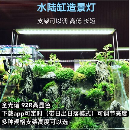 TWIPS特威浦阳光全光谱LED水陆缸雨林造景植物灯微景观水草青苔藓