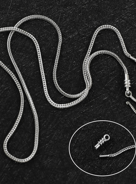 旋转钩子龙骨肖邦链项链女2026新款高级感轻奢小众万能链裸链55cm
