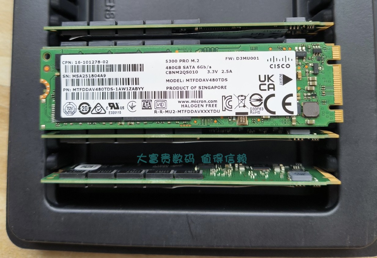 全新 镁光 5300PRO 480G M.2  MTFDDAV480TDS-1AW1ZABYY 固态硬盘
